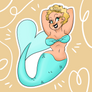 Blondie Mermaid Babe