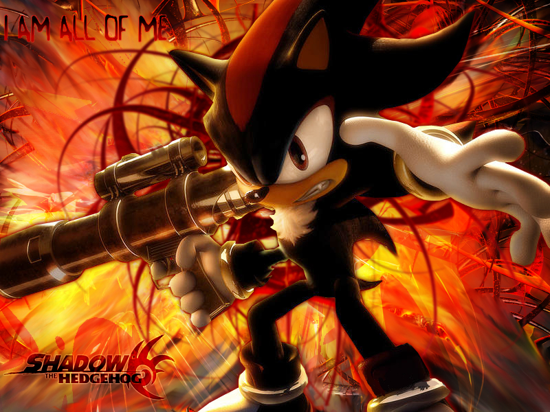 Shadow The Hedgehog - Gun Wallpaper Download