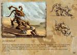 Pseudomoloch - buttock defense by Maxa-art