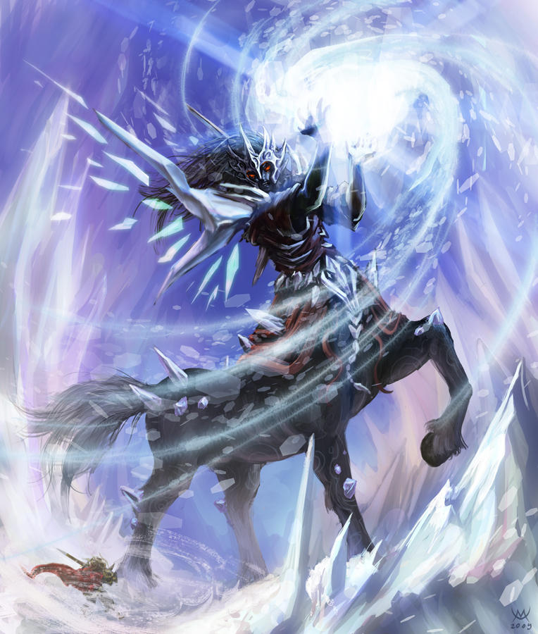 Ice Spell by Maxa-art on DeviantArt