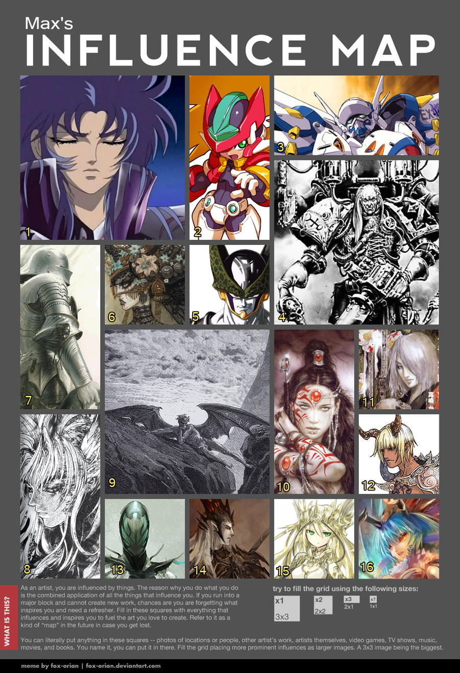 Influence Map - Max by Maxa-art on DeviantArt