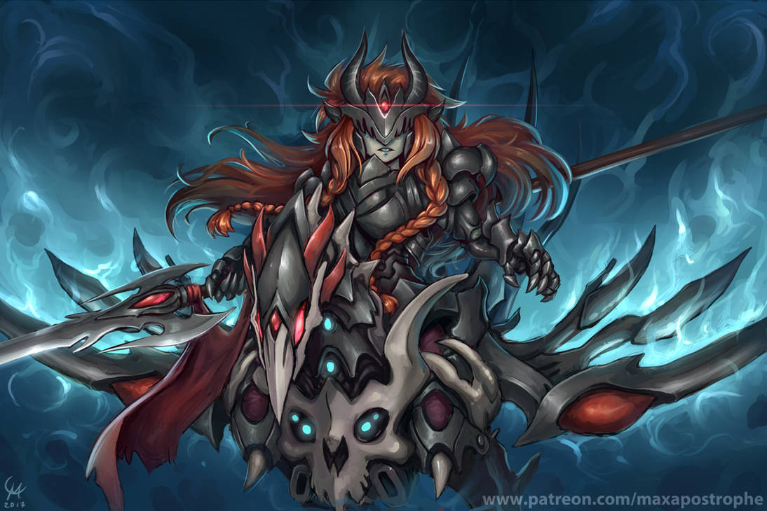 Dark Rider Phenice by Maxa-art on DeviantArt