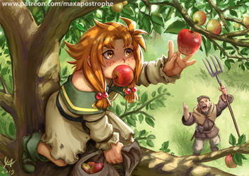 Apples by Maxa-art