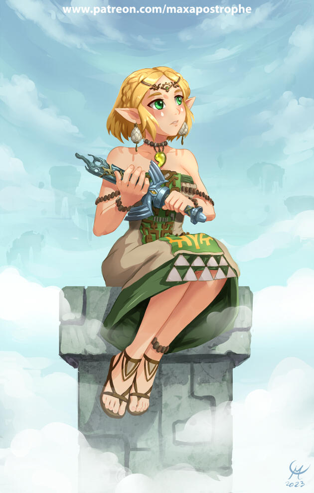 ToTK Zelda by Maxa-art on DeviantArt