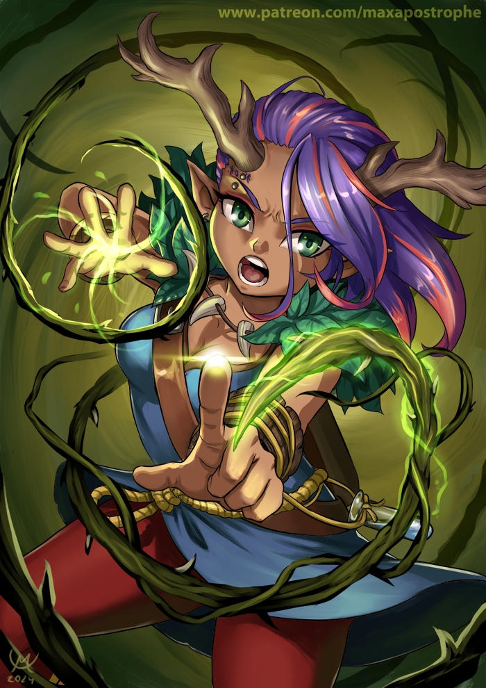 Spell Rally Art Vine Spell by Maxa-art on DeviantArt