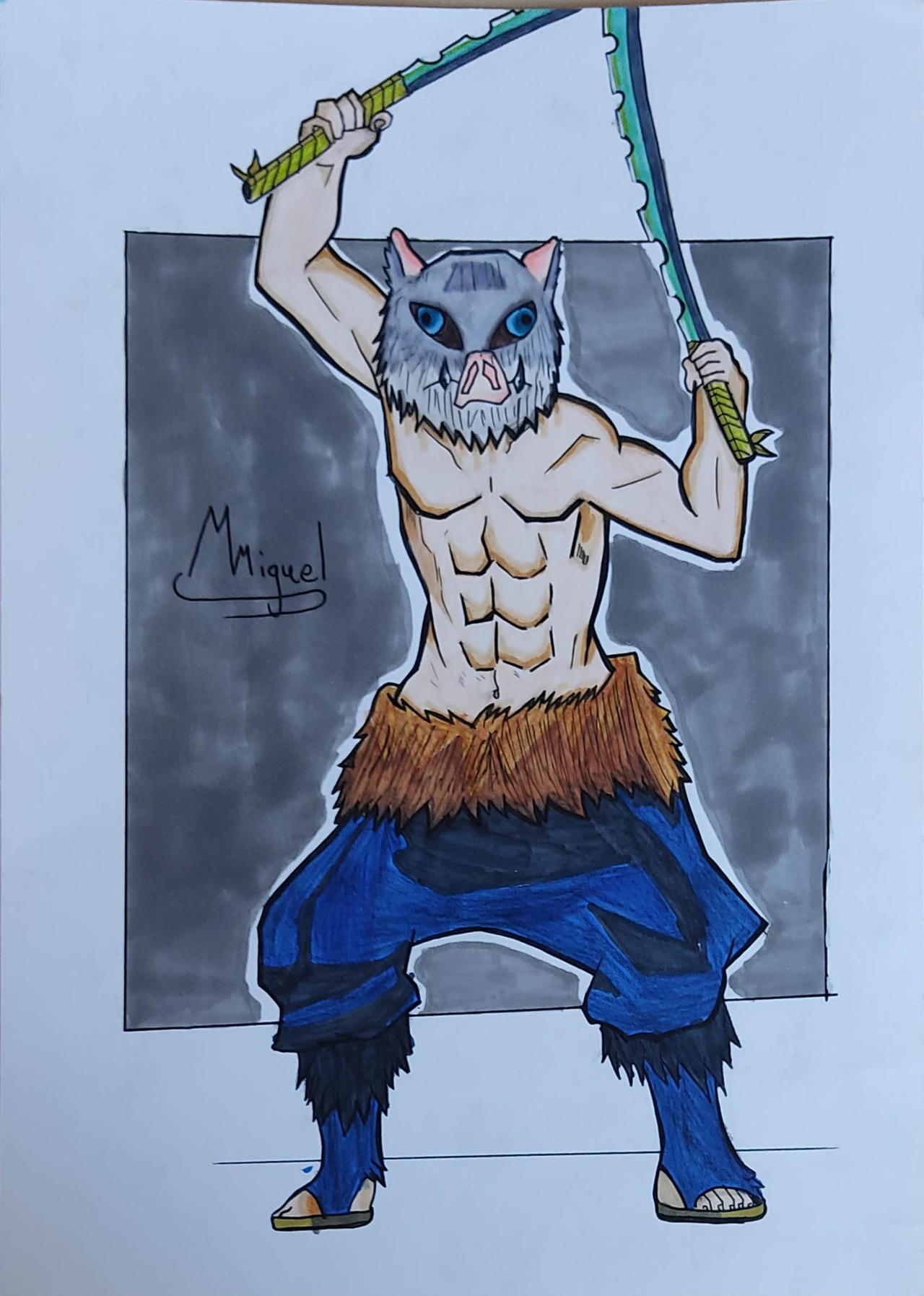 Inosuke by mlg2000 on DeviantArt