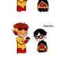 Kid Flash and Robin for Nancy