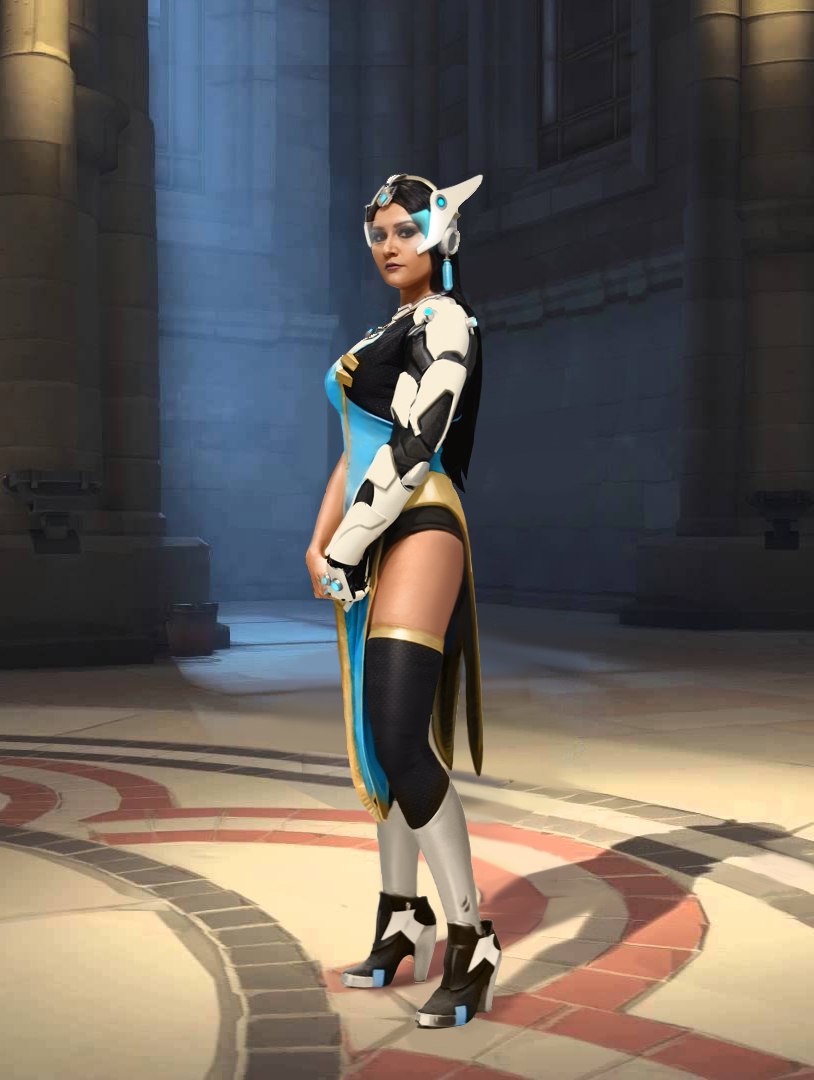 Este cosplay de Symmetra de Overwatch é simplesmente incrível