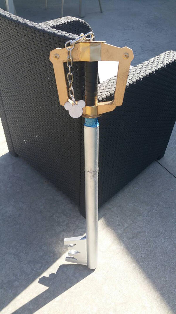 Home made Keyblade Real Size! by Crococraft on DeviantArt