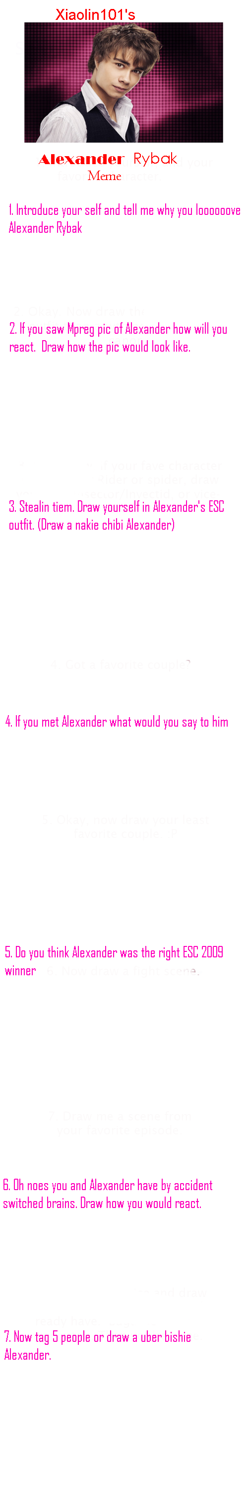 Alexander Rybak Meme