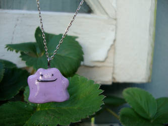 Ditto Pokemon Necklace