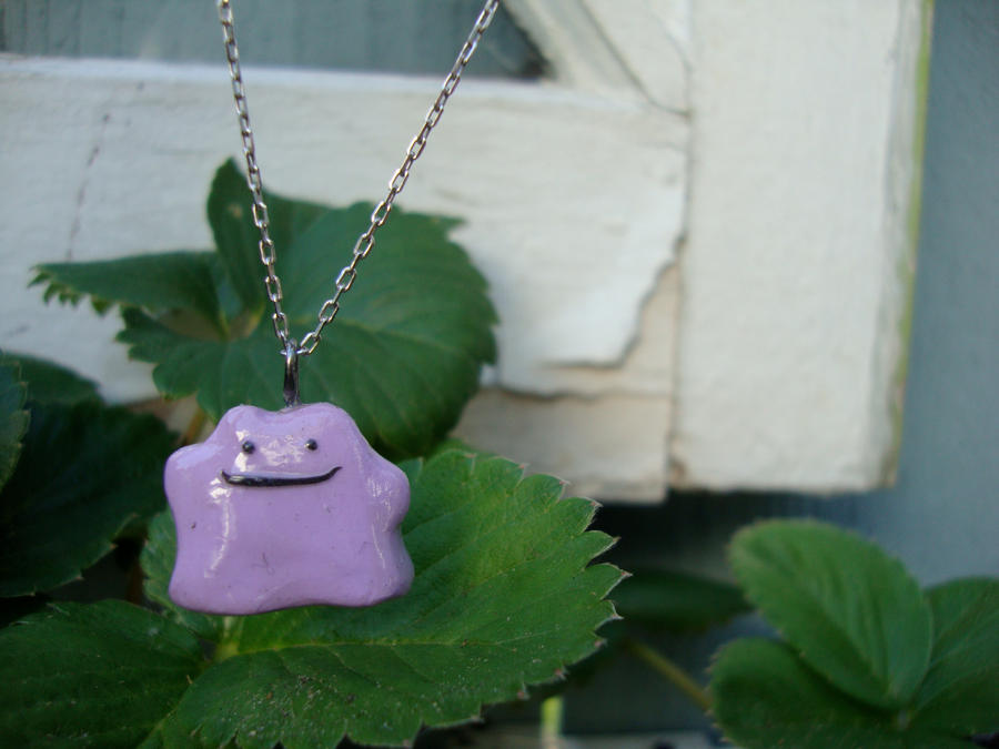 Ditto Pokemon Necklace