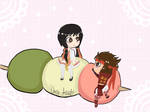 Trade: Warriors and Dango by QueenBeeCoffeeQueen