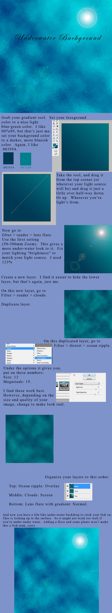 Underwater Tutorial Underwater Tutorial. by ms-manuscript on DeviantArt