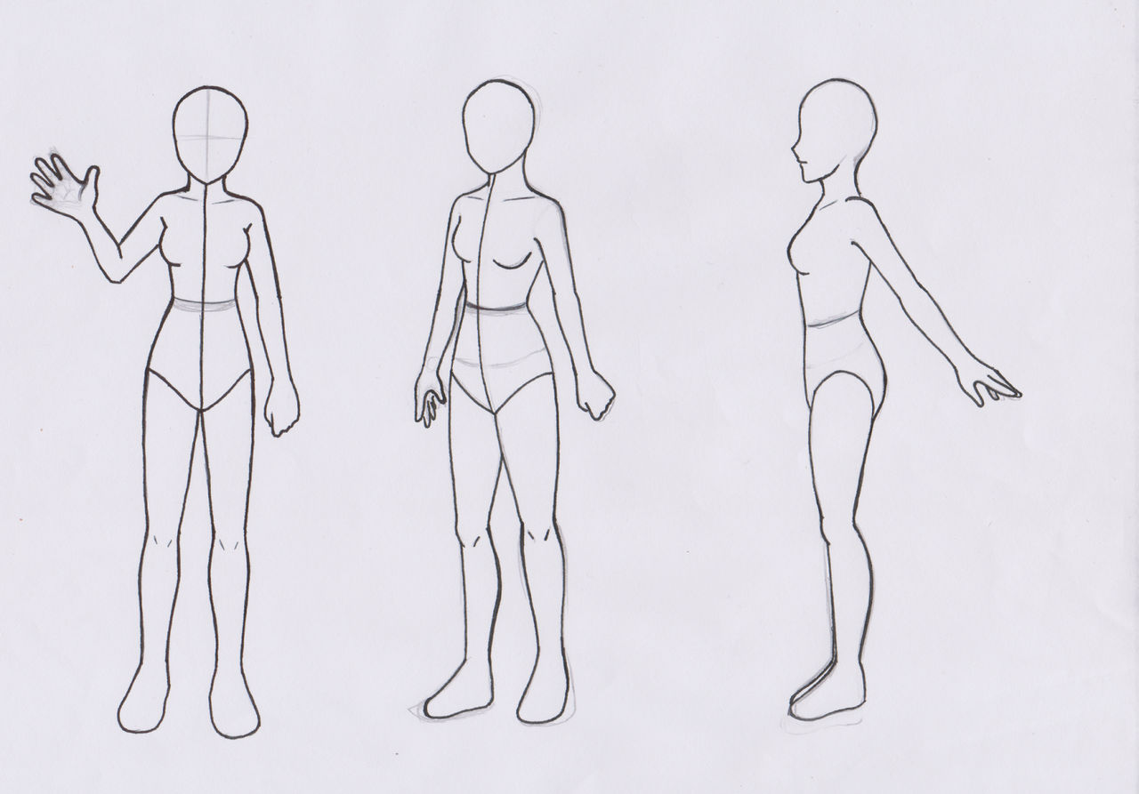 Female template for OC (anime). by 0yukikaori0 on DeviantArt Female template for OC (anime). by 0yukikaori0 on DeviantArt