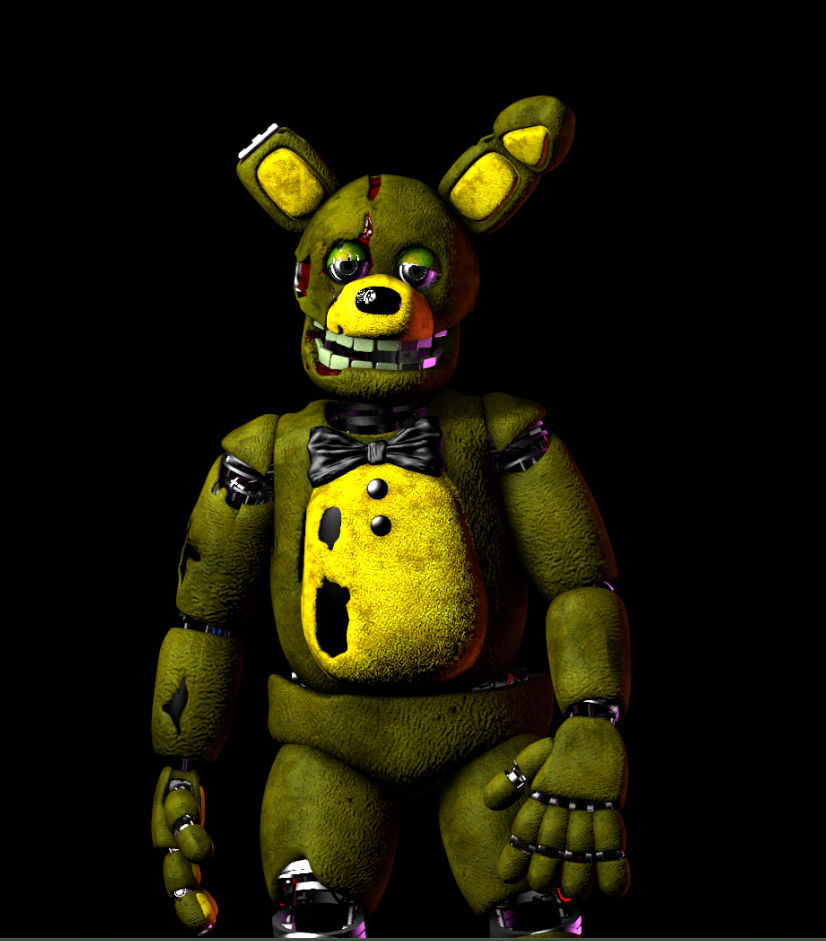FNaF Movie Springtrap If He Had Springtrap Colors by Sabiriel88 on ...