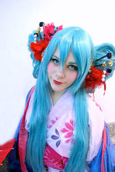 Ame yume rou - Miku Hatsune cosplay