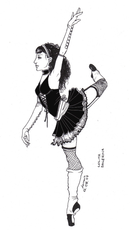 Gothic ballerina