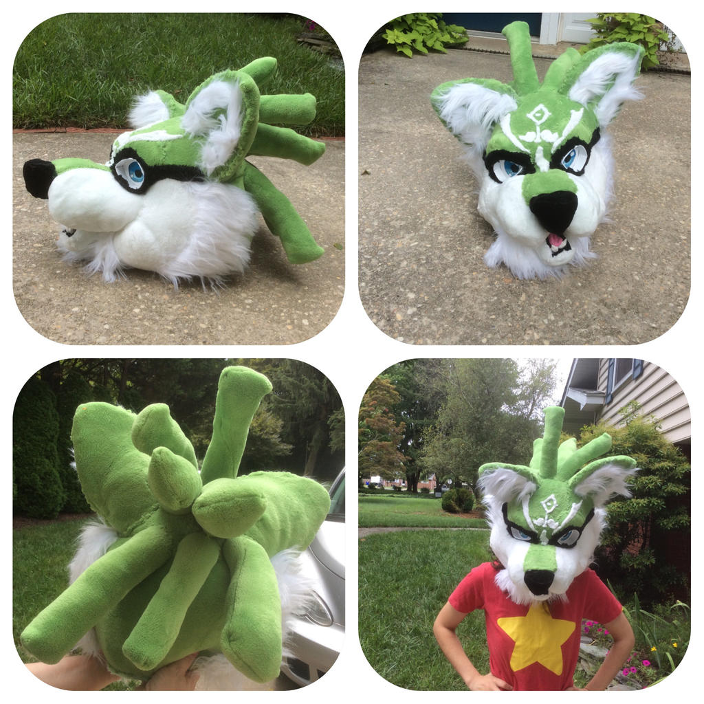 Wolf Link Fursuit Head by shibblesgiggles01 on DeviantArt