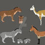 Pleistocene epoch character designs