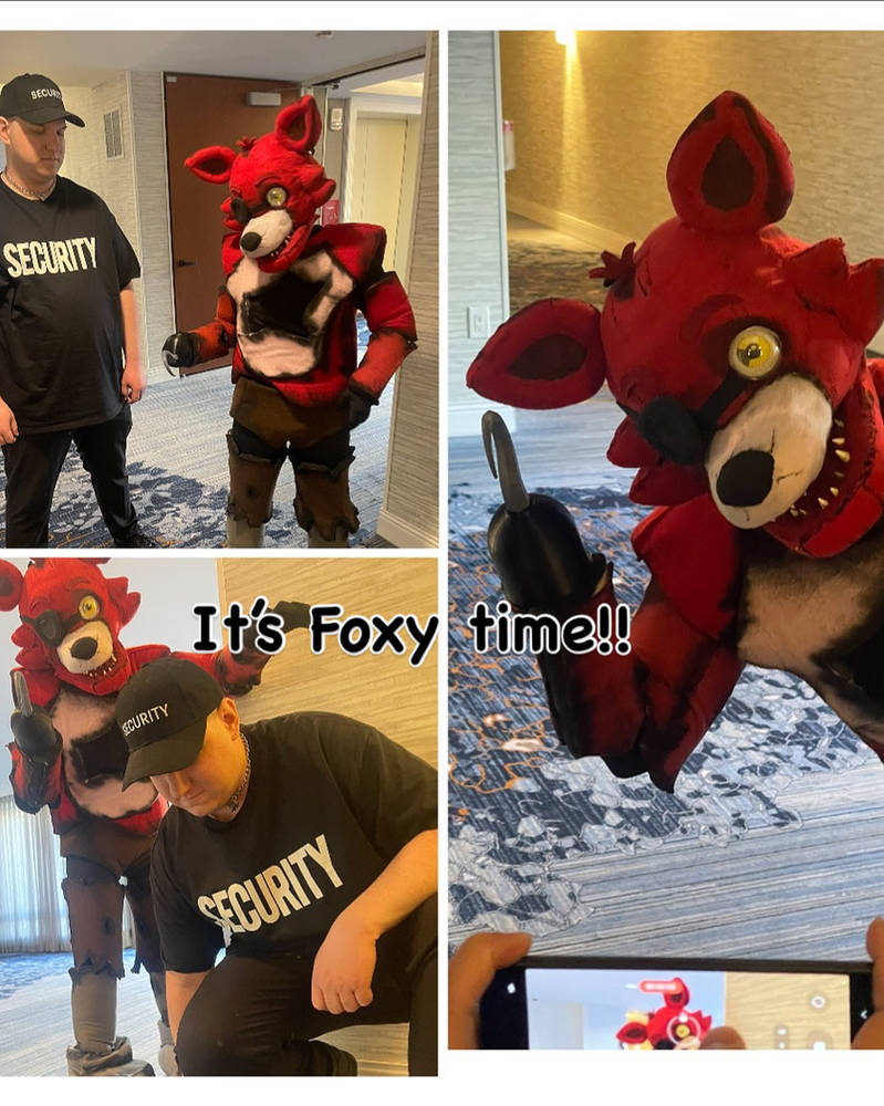 Splints Foxy fnaf Foxy Suit by CreatureLabCreations on DeviantArt