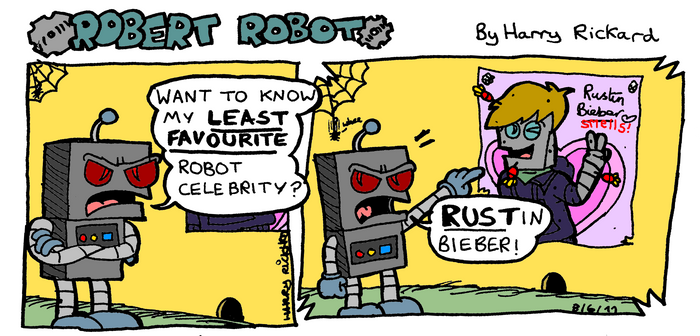 Robert Robot Strip 3 by WizzKid97