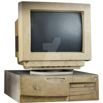 Old Computer PNG Transparent Background