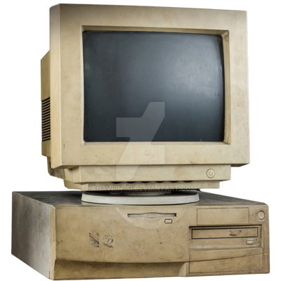 Old Computer PNG Transparent Background by anavrin-ai on DeviantArt