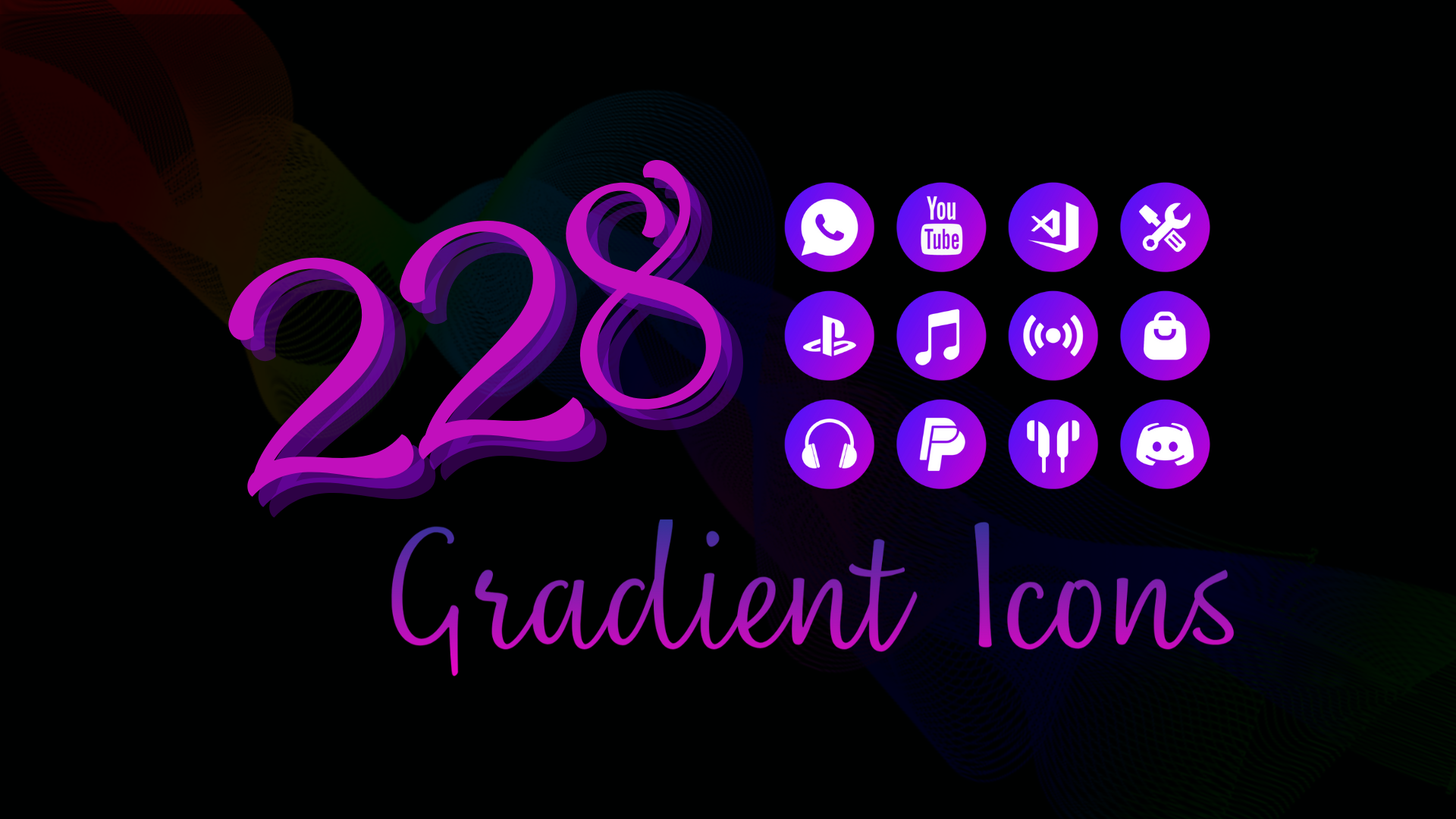 Gradient Icons Pack by anavrin-ai on DeviantArt