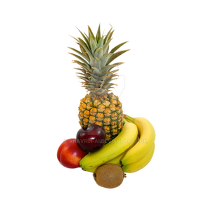 tropical fruits isolated PNG transparent