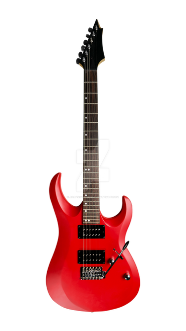 Guitar Isolated On Transparent Background (5)
