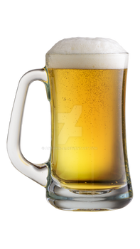 Beer Glass Isolated On Transparent Background (17)