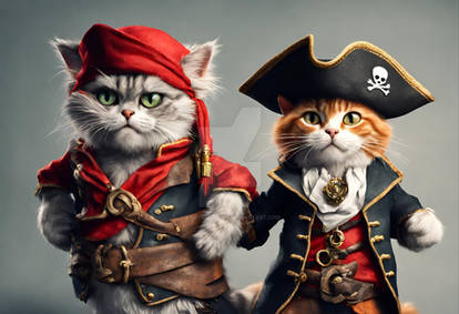 Pirate Cat by NostalgicSUPERFAN on DeviantArt