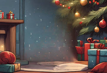 FREE Christmas premade background (2)