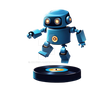 Retro Robot Technology Mascot isolated AI (3)