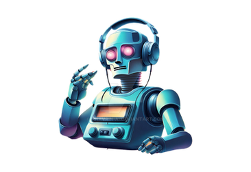 Retro Robot Technology Mascot isolated AI (8)