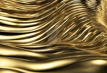 Golden Background. Ultra realistic metallic textur