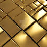 Golden Background. Ultra realistic metallic textur