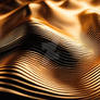 Golden Background. Ultra realistic metallic textur