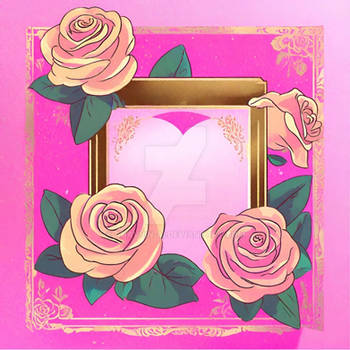 Valentine's day greeting card luxury background. A