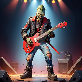 Guitar Monster - Zombie (5)