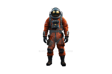 Astronaut isolated on transparent background