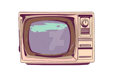 Vintage TV PNG Transparent Background (42)