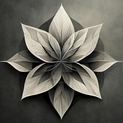 Geometric Flower Paper Geometric Paper Flower (3) by anavrin-ai on DeviantArt