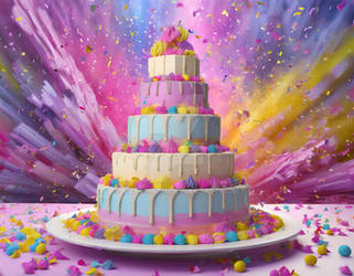 Cake candy explosion (3)