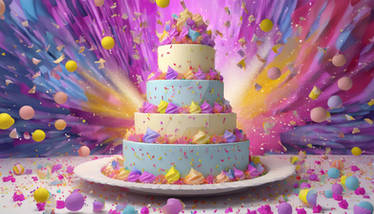 Cake candy explosion (15)