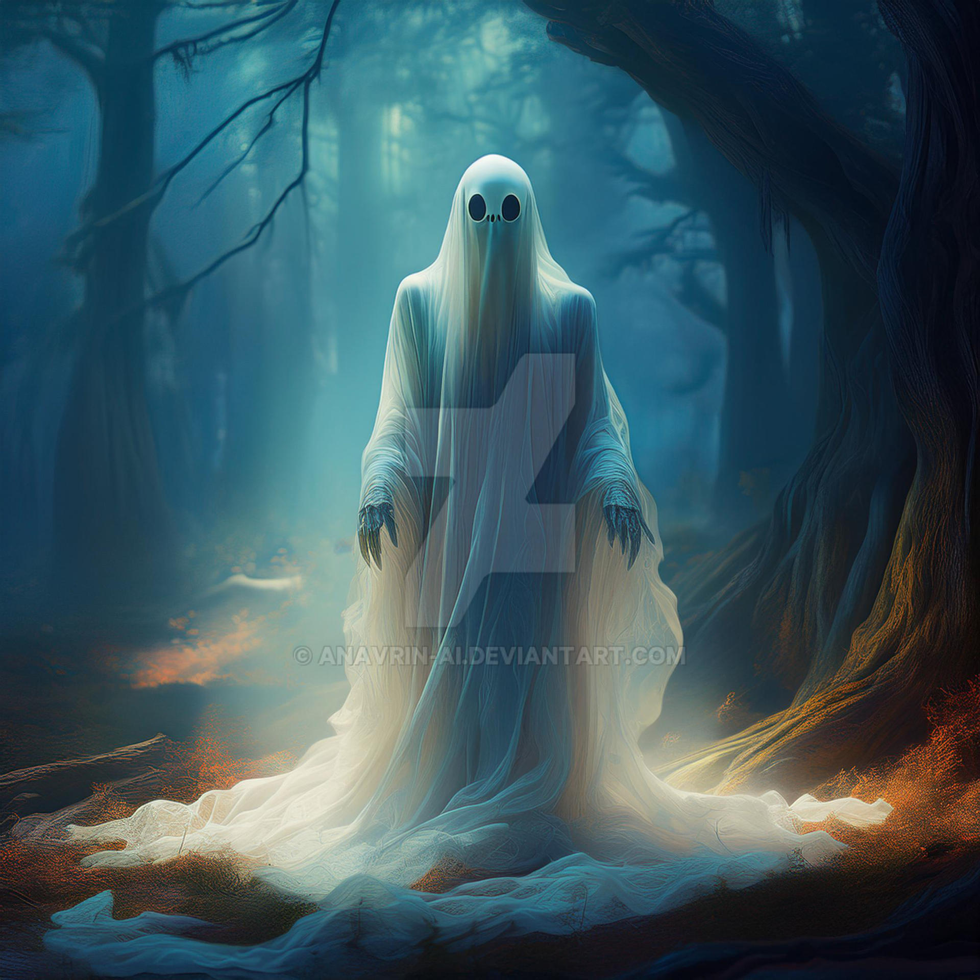 Dark Fantasy - Hauntgly Ghost (6) by anavrin-ai on DeviantArt