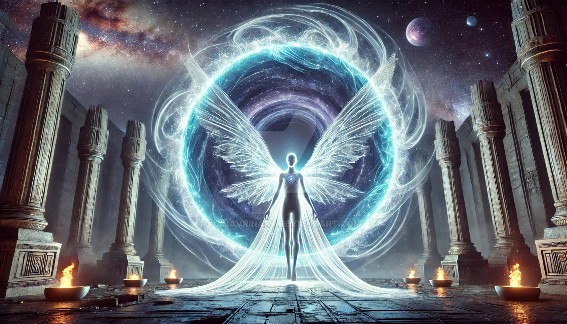 Cosmic Fairy Core Rave Cosmic Fairy - Premium Wallpaper by AnavrinArt on DeviantArt
