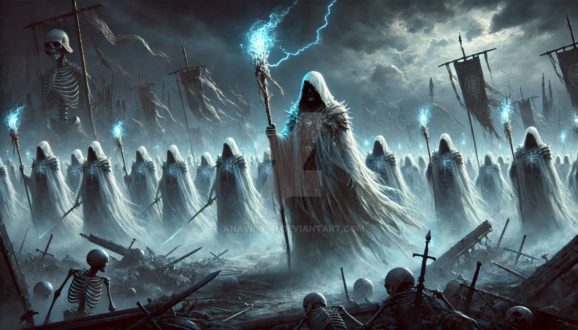 Undead Army Rising Undead Army - Dark Fantasy - Premium Wallpaper by anavrin-ai on DeviantArt