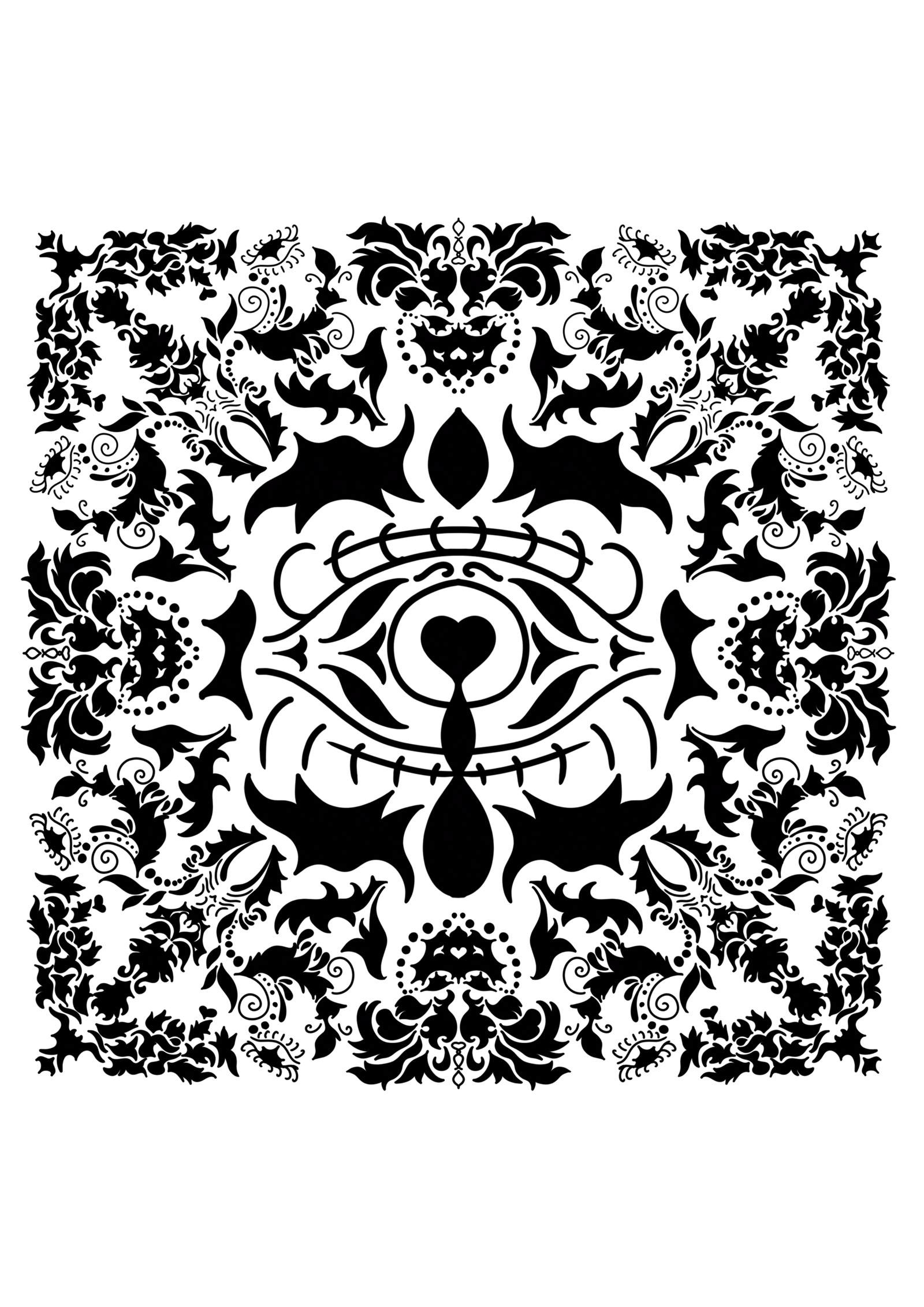 Gothic Pattern by NotALynx on DeviantArt